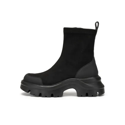 Staccato Lava Темный шоколад 16,5 см Эластичные ботинки Женские