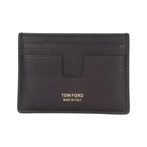 TOM FORD GRAIN LEATHER Держатель для карт Держатель для карт Мужской Коричневый
