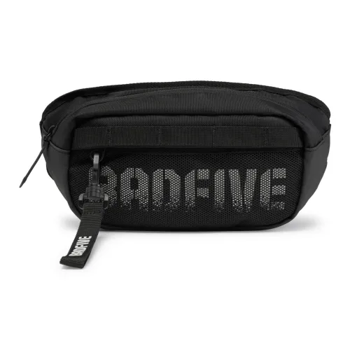 Лайнер Полиэстер Одно Плечо Через Плечо Бананка Унисекс Черный