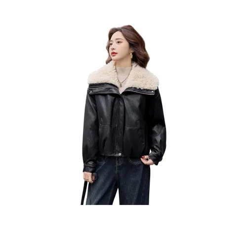 Куртка из кожи Kangaroo женская