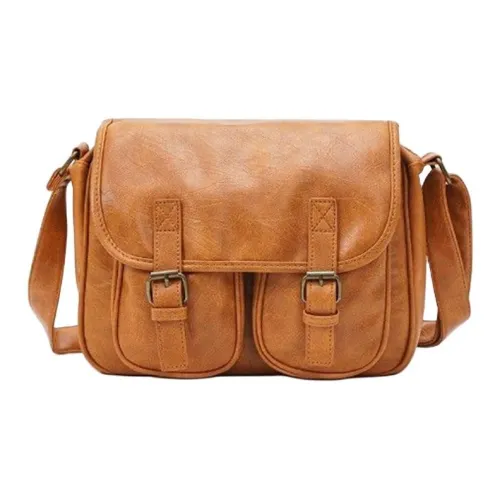 KONADCT Сумка через плечо из синтетической кожи стандартная унисекс хаки