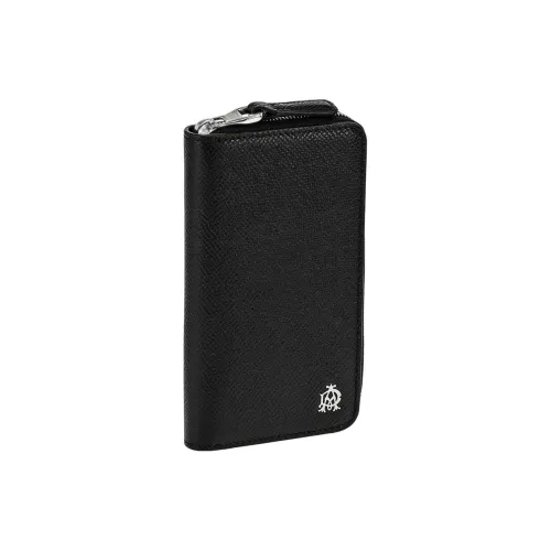 Dunhill Кожа Key Pouch Унисекс Черный