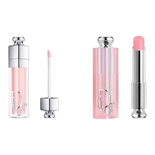 DIOR Addict Duo Lip Balm Блеск для губ Наборы косметики Легкий для Смесь Длинное Сохраняющий 6мл+3,2г