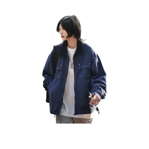 BEAR UNION Темно-синие унисекс куртки