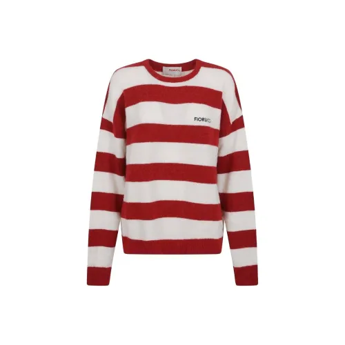 FIORUCCI Красный Белый Женский Свитер