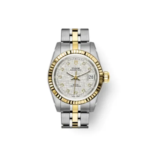 TUDOR Автоматический Механический Движение Женские Часы Prince and Princess Collection 25мм*25мм Серебряные