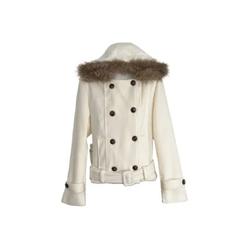 KKX Экрю Женское Пальто