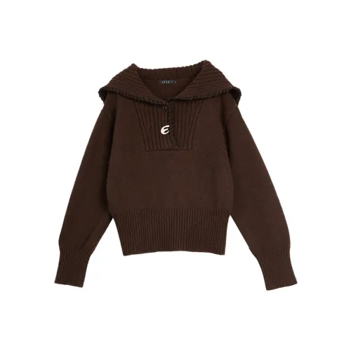 ELLE Кофе Женские Свитера