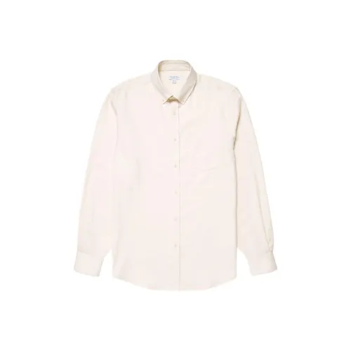 SUNSPEL Натуральная Белая Мужская Рубашка