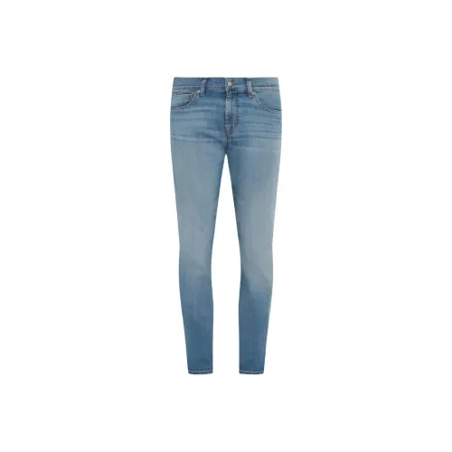 SEVEN FOR ALL MANKIND Джинсы Светло-Синие Мужские Джинсы