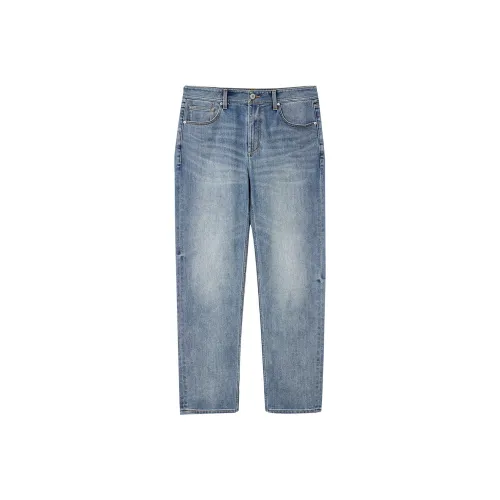 JACK JONES E40 Light Denim Blue Men's Jeans JACK JONES E40 Светлый Деним Синий Мужские Джинсы