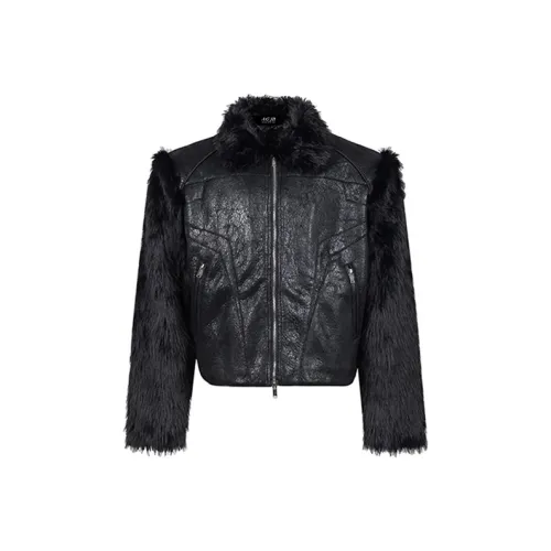 W7H1 Черный Унисекс Пуховики