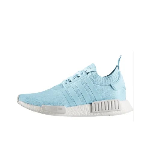 Adidas Originals NMD_R1 Icey Синий Белый Нескользящий Легкий Низкий Топ Повседневная Обувь Женская Ледяной Синий