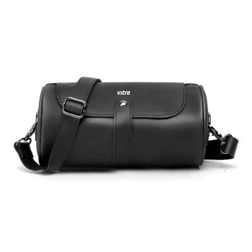 VITRO ПУ (полиуретан) Сумка через плечо Стандартная Унисекс Черный Кофейный N Клетка