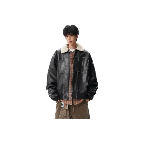 ICVBL Мужские кожаные куртки