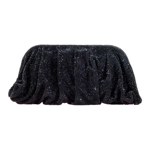 BENEDETTA BRUZZICHES Металл с Стразами Клатч Женские Черный