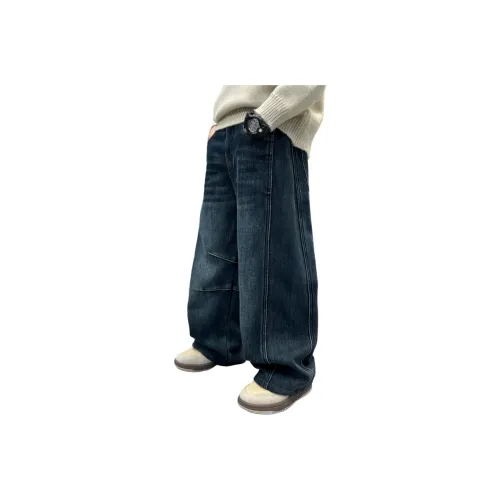 Little Redfish Изображение Цвет С флисовой подкладкой Школьный возраст Джинсы