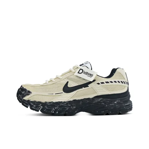 Nike Initiator Аbrasion Resistant Низкие Беговые Кроссовки Унисекс Черный Бежевый