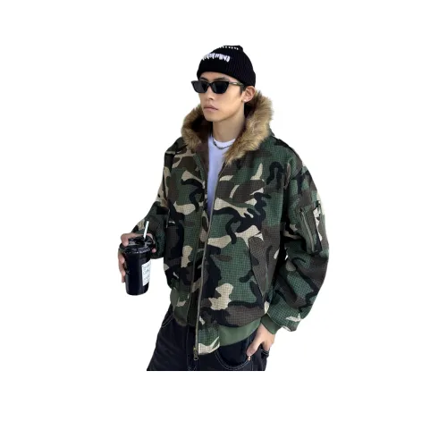 FRQ Камуфляж Унисекс Пуховики