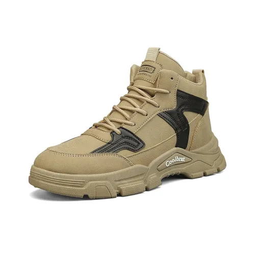 SHOUBA Высокий Топ Повседневная Обувь Мужская