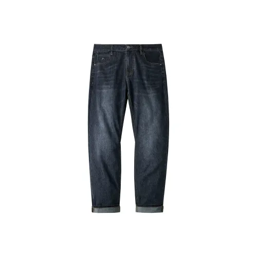 HLA Синий Серый DENIM GRADIENT Темный 30 Мужские Джинсы