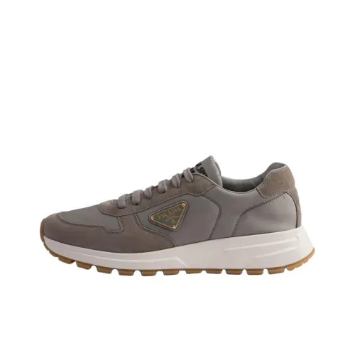 PRADA PRAX 1 Low Топ Повседневная обувь Мужская Серый