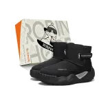 Черный с флисовой подкладкой