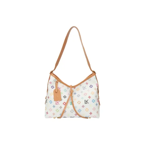 TOUTSEUL YOLO ПУ (полиуретан) Сумка через плечо Стандартная Женская Белая Темно-коричневая