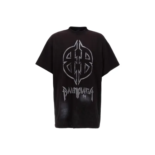 Balenciaga T-Shirt Унисекс Черный