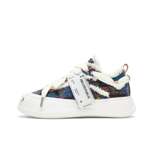 SMILEREPUBLIC Laugh series Устойчивый к истиранию Дышащий Низкий Топ Повседневная обувь Унисекс