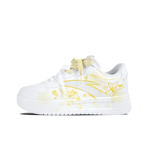 Anta Relaxed Slip Resistant Abrasion Resistant Легкий Низкий Топ Скейтборд Кроссовки Унисекс