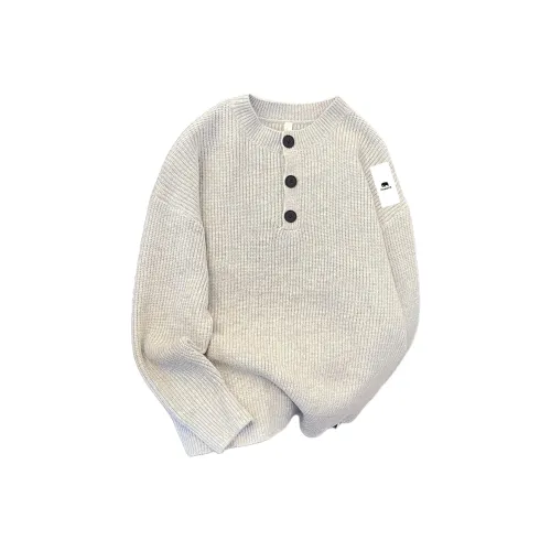 FOMOCE Серый Унисекс Свитеры