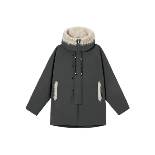 MITX Ink Gray Green Women's Parkas MITX Ink Серый Зеленый Женские Парки