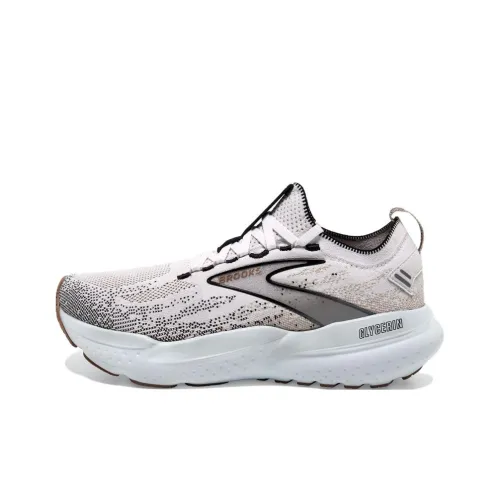 Brooks Slip-resistant Abrasion-resistant Low Top Беговые кроссовки Женские Розовые Серые