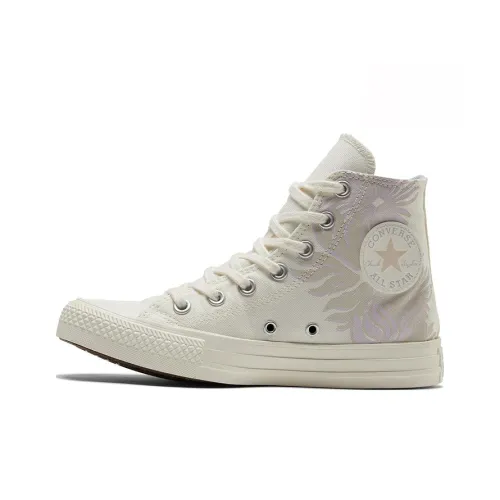 Converse Chuck Taylor All Star Износостойкие Высокие Кеды Женские Белые Серые