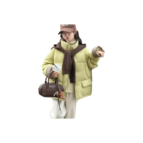 ABDT Хлопковый пуховик с шаль KIDS Утеплённая куртка