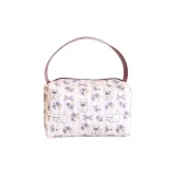 Фиолетовая сумка для макияжа "Кошка"