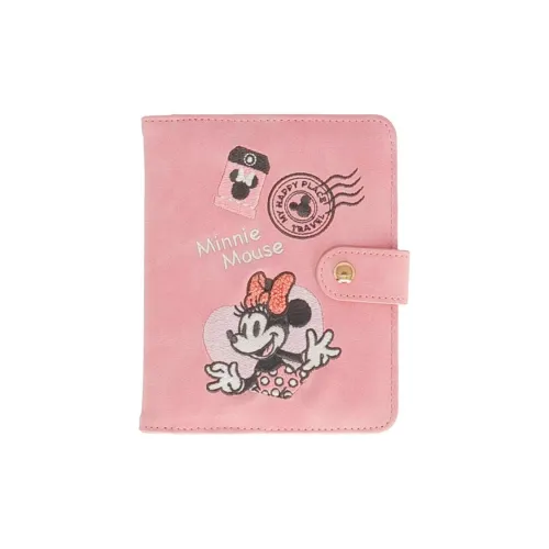 Disney Синтетическая кожа с полиэстером держатель для паспорта женский розовый