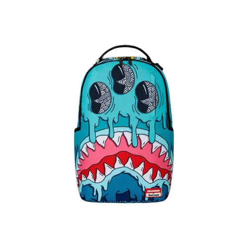 SPRAYGROUND JORGE RODRIGUEZ Коллаборация Полиэстер Рюкзак Унисекс Синий