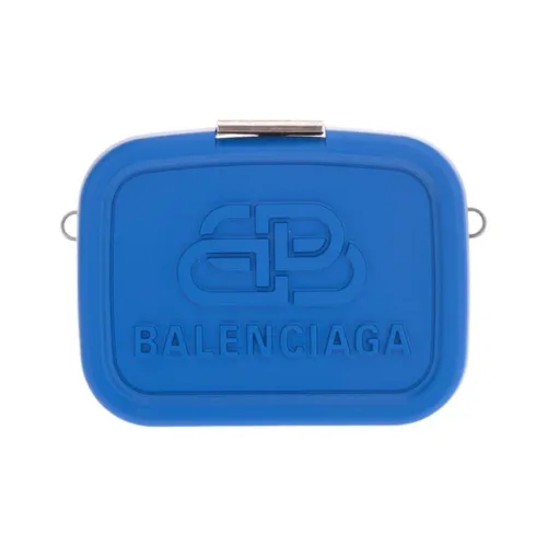 Balenciaga Пластиковая сумка женская синяя