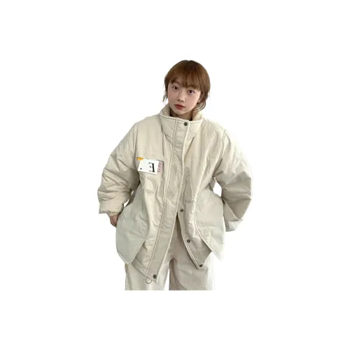 BABUGGE Айвори Белый Женские Пуховики