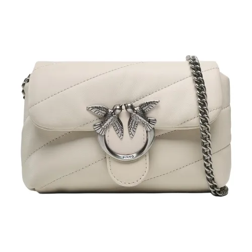 PINKO Кожа Сумка через плечо Сумка на плечо Женская Белая