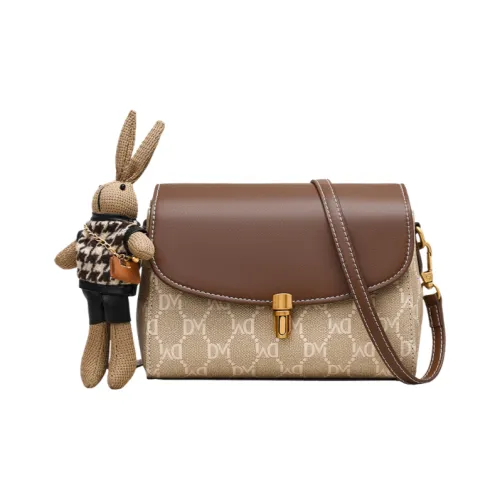 Younger Song Сумка через плечо из синтетической кожи стандартная женская каменно-коричневая