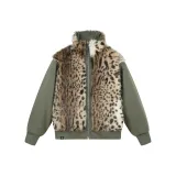 Зелёный леопардовый принт