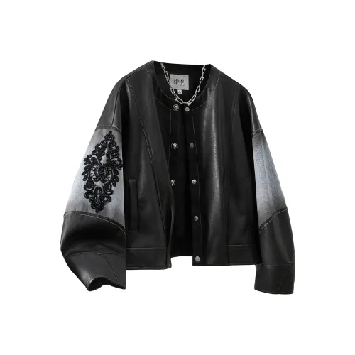 TOUCH Кожа Куртка Женская Черная