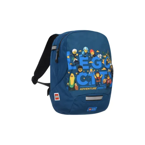LEGO Городской Полиэстер Рюкзак Детский Синий