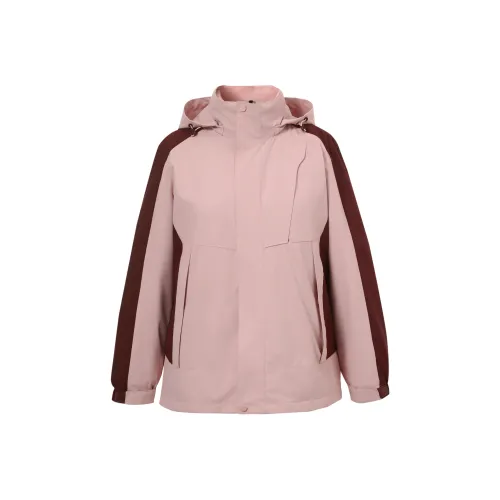 MSSHE Поход Городская жизнь Путешествие Коммутирование Водонепроницаемый и Ветрозащитный для сохранения тепла Ветровка Женские