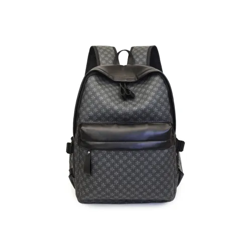 CAREELL ПУ (полиуретан) Рюкзак Стандартный Унисекс Черный