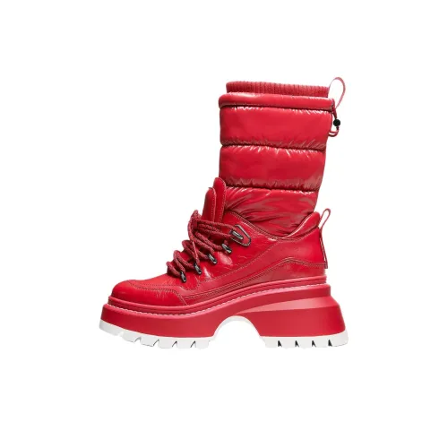 MICHAEL KORS Shiloh Короткие Сноубутсы Женские Красные