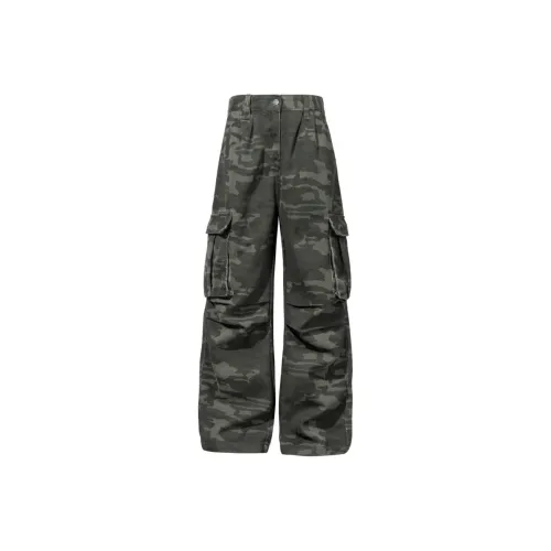 TH FABRICATE Джинсы Женские Камуфляж